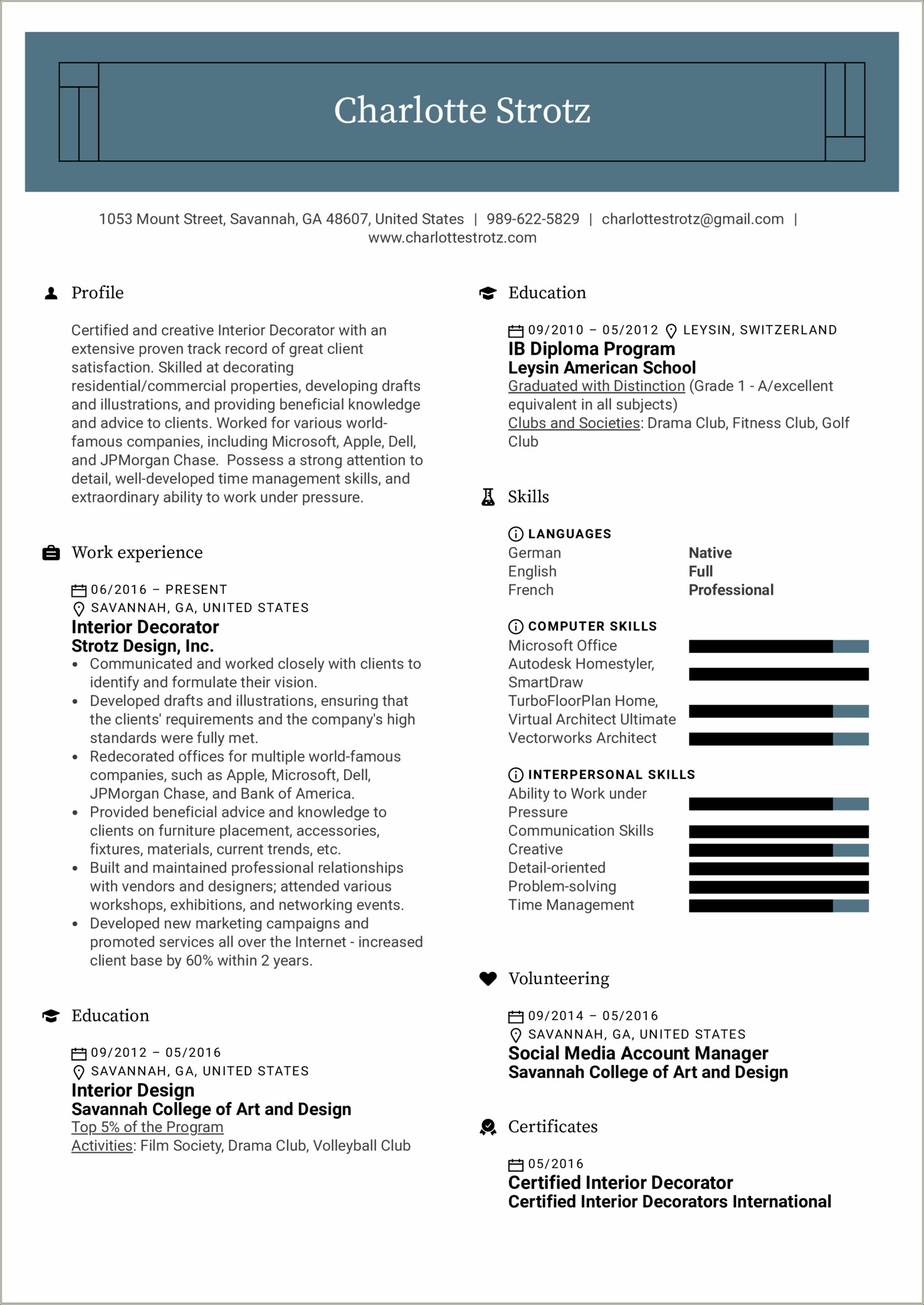 Resume Examples For Apple Store Managers