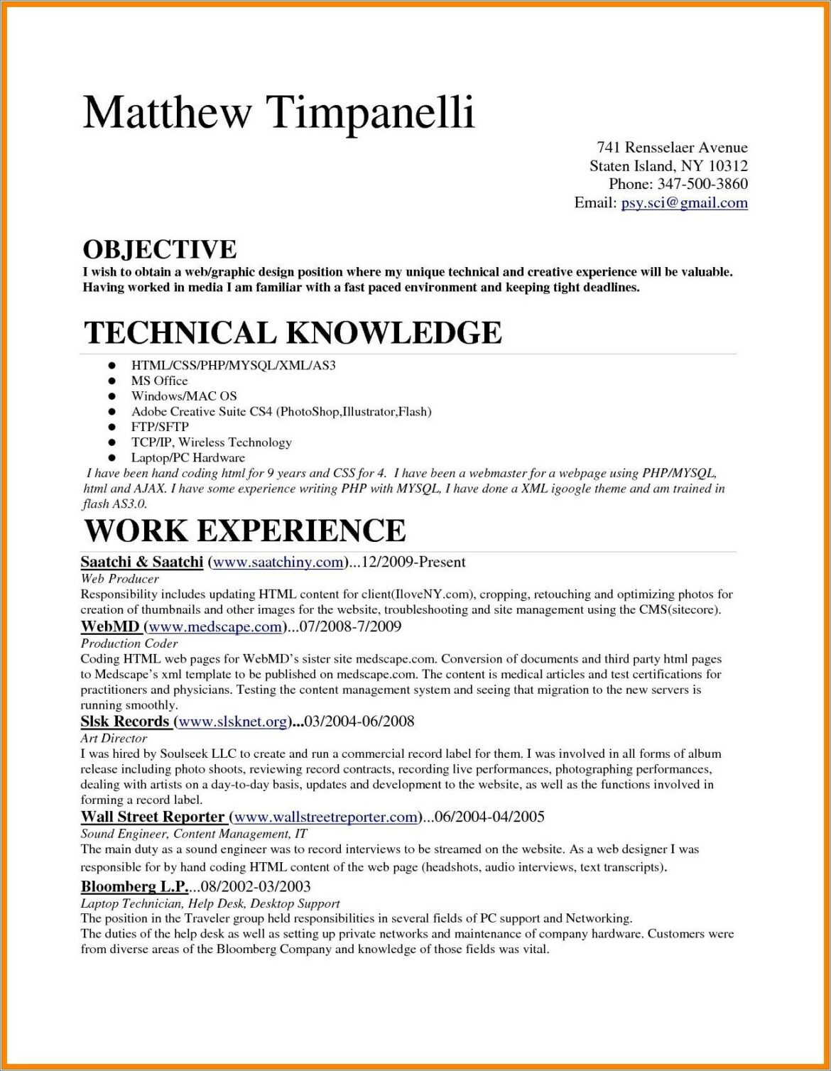 Resume Examples For Medical Billing No Experience