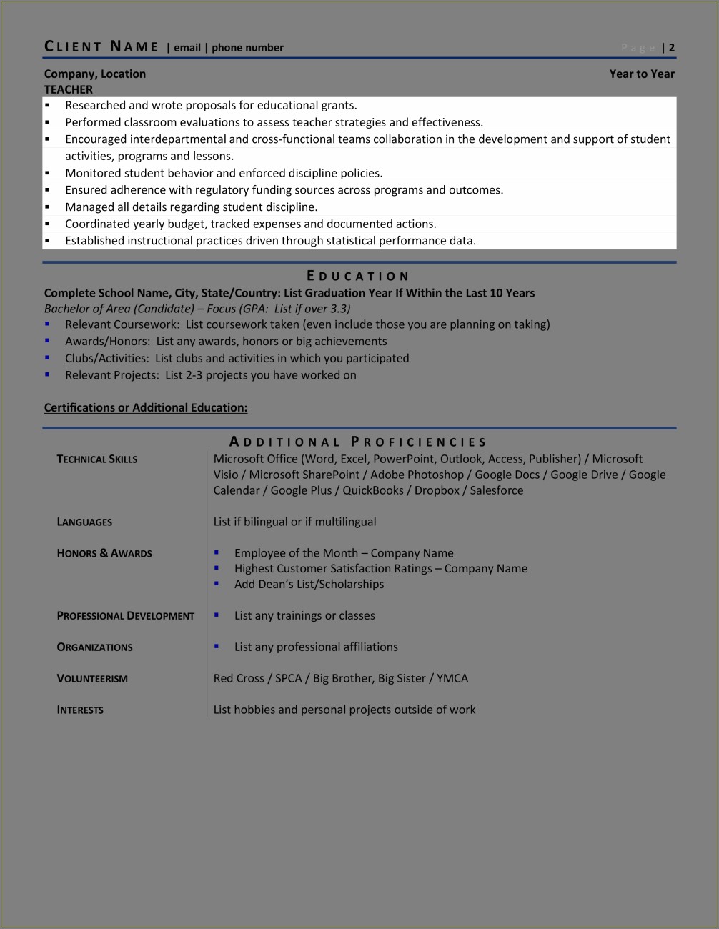 Resume Examples For Someone That Didnt Finish School