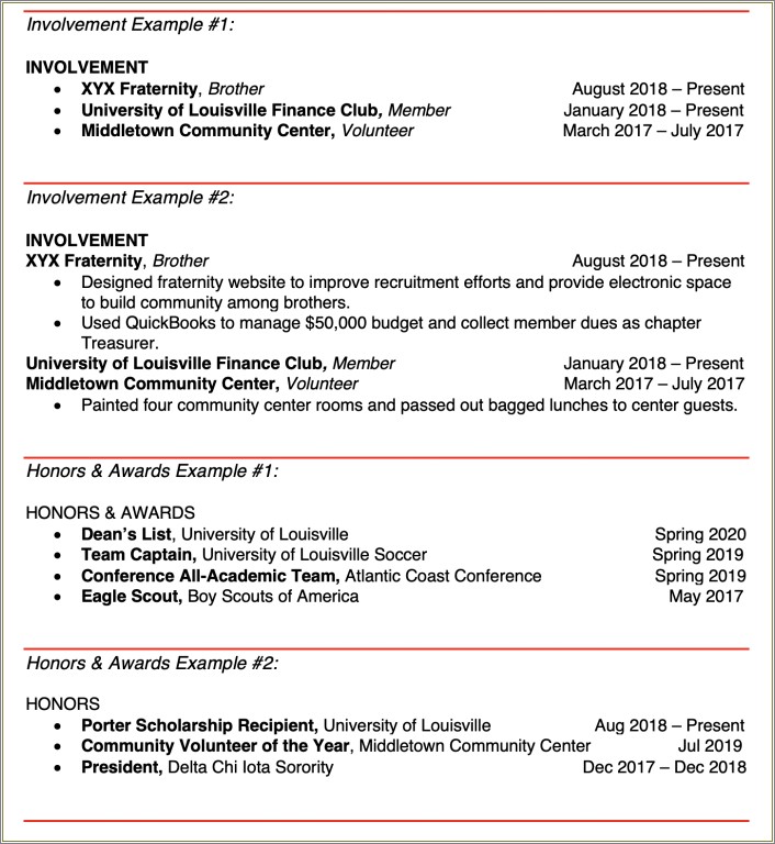 Resume Examples For Treasurer For A Club