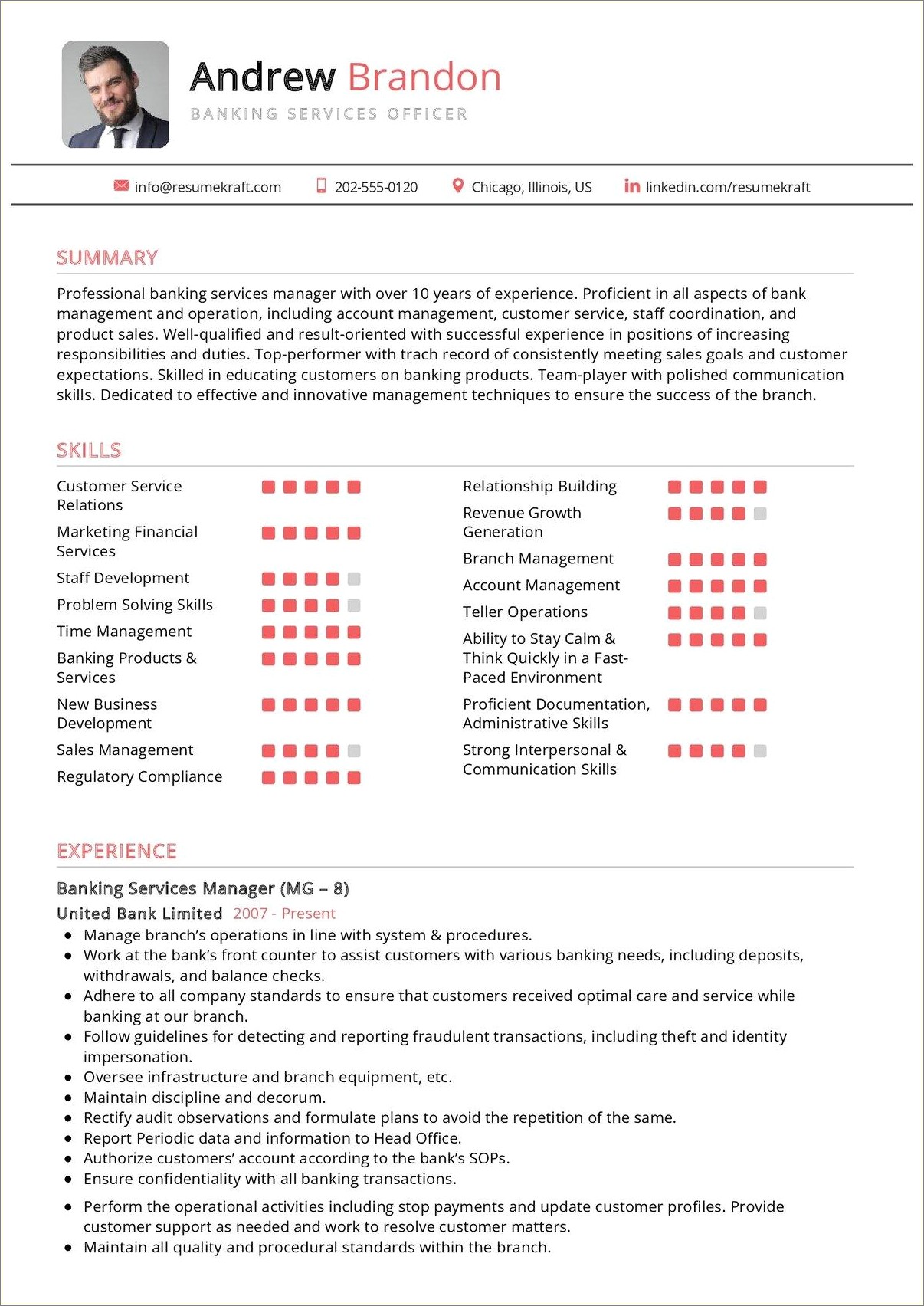 Resume Examples For Wealth Management Client Services Examples