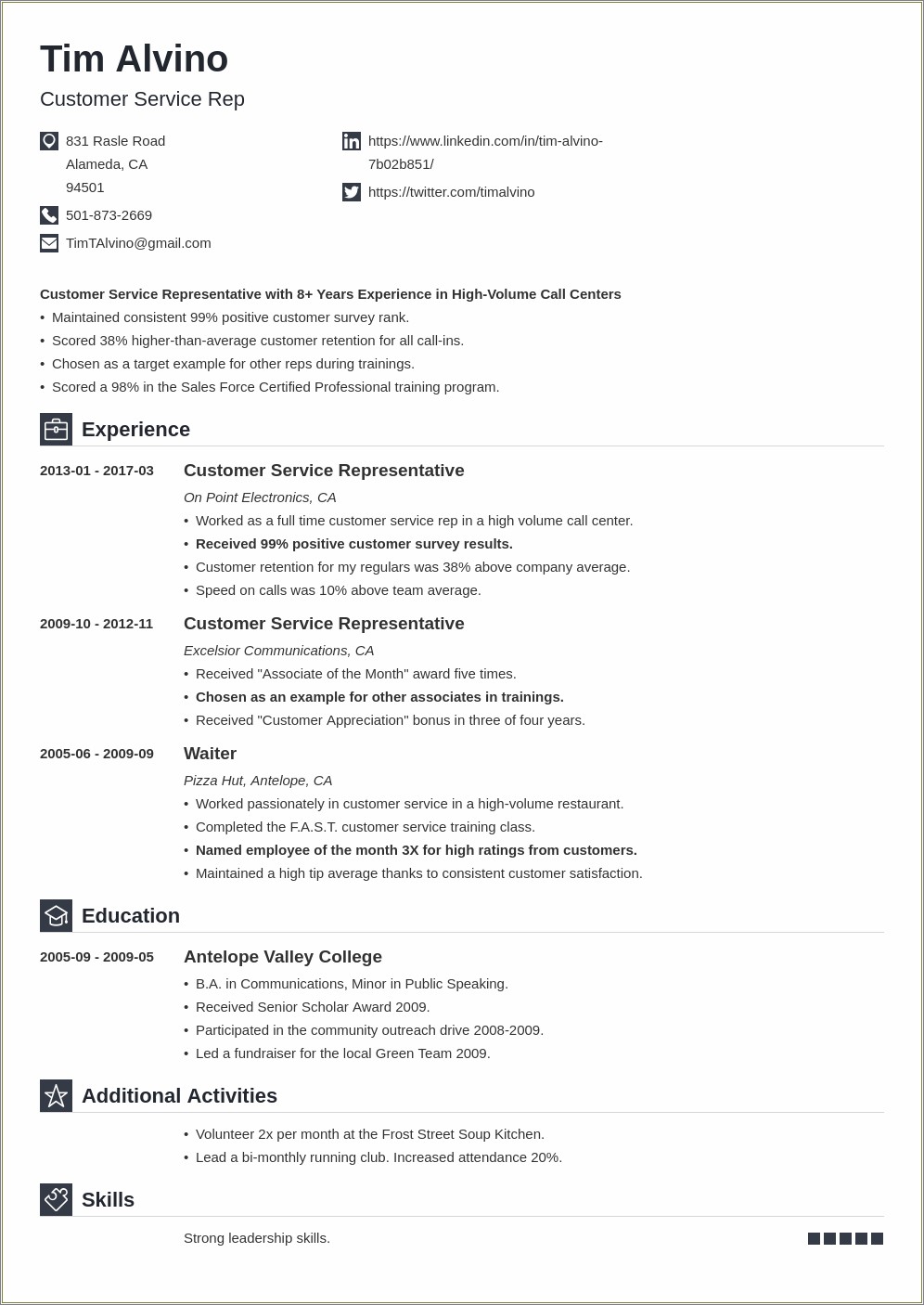 Resume Examples Multiple Positions Same Company