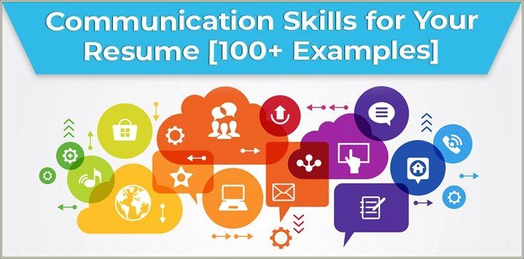 Resume Examples Of Written Communication Skills