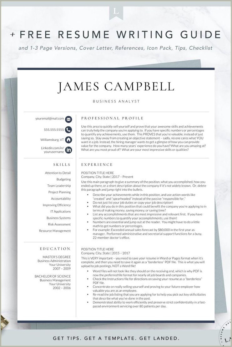 Resume Examples That Get You Hired