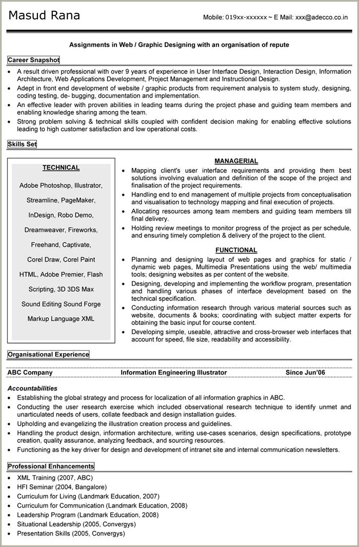 Resume For Bank Job In Bangladesh
