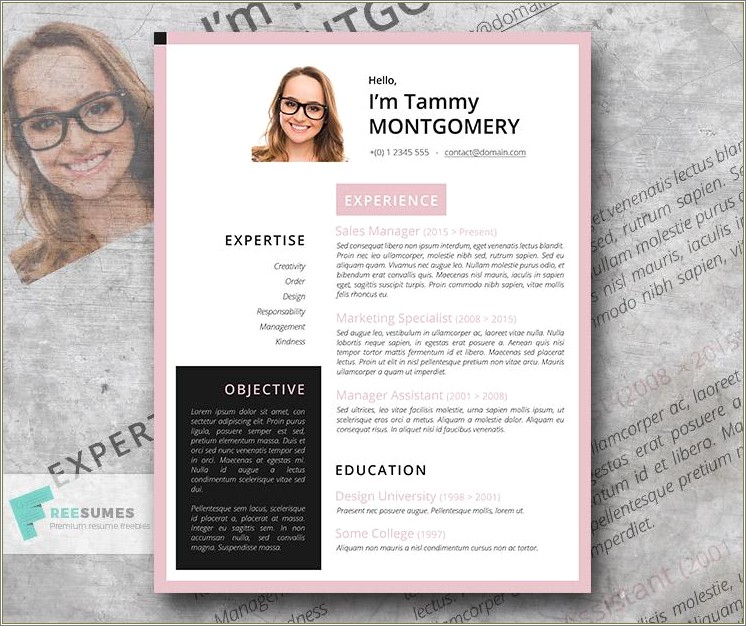 Resume For College Template Microsoft Word