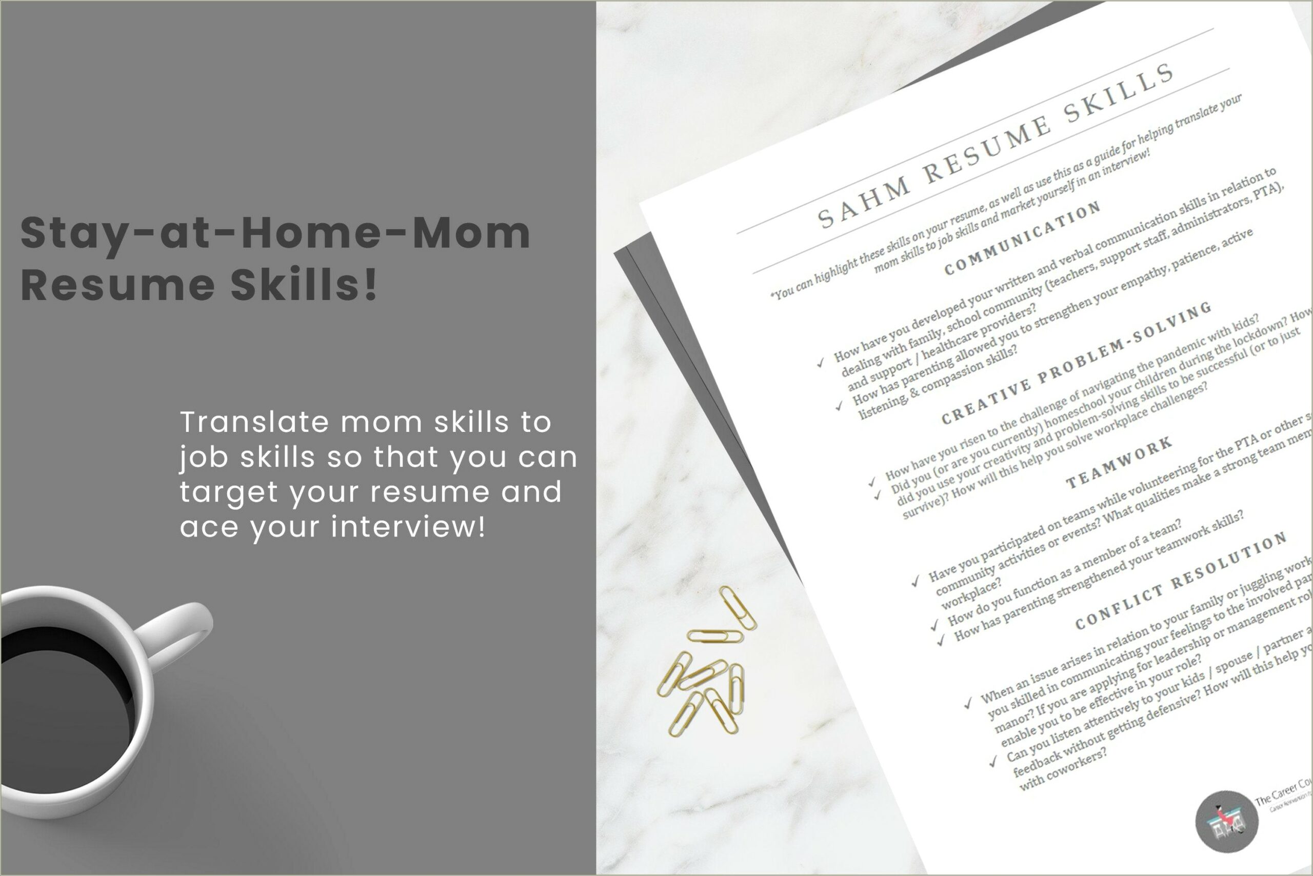 Resume For Homeschool Mom Returning To Work