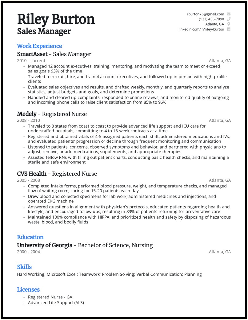 Resume For Little Or No Experience Career Change