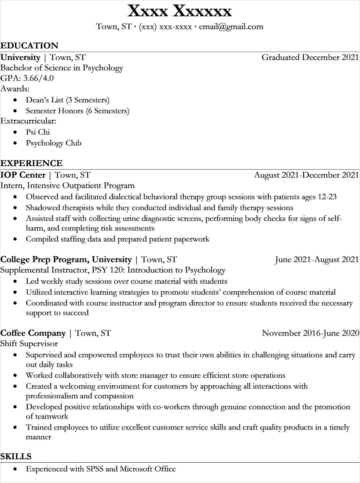 Resume For Social Worker Program Director