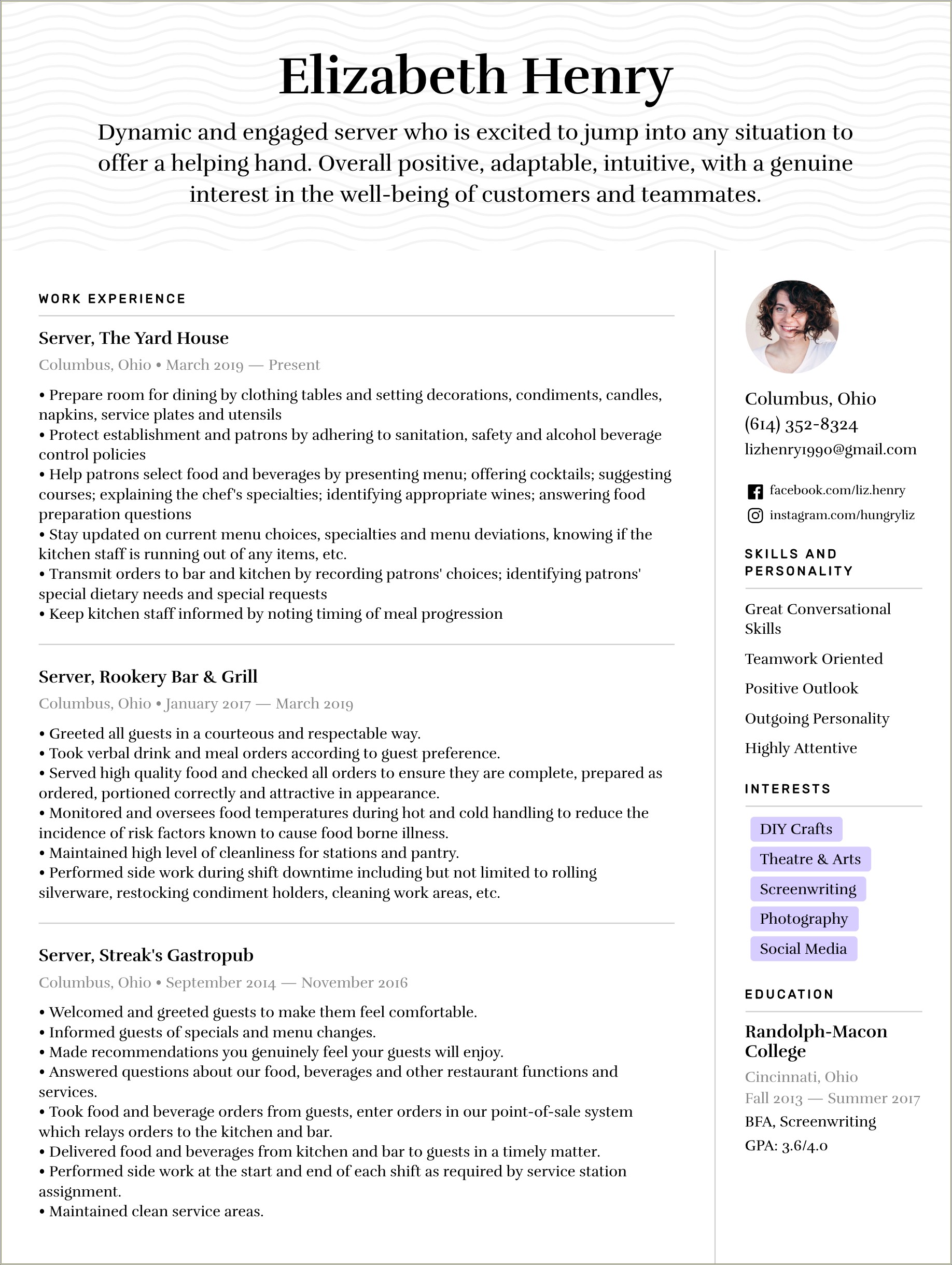 Resume For Someone With A Lot Of Jobs