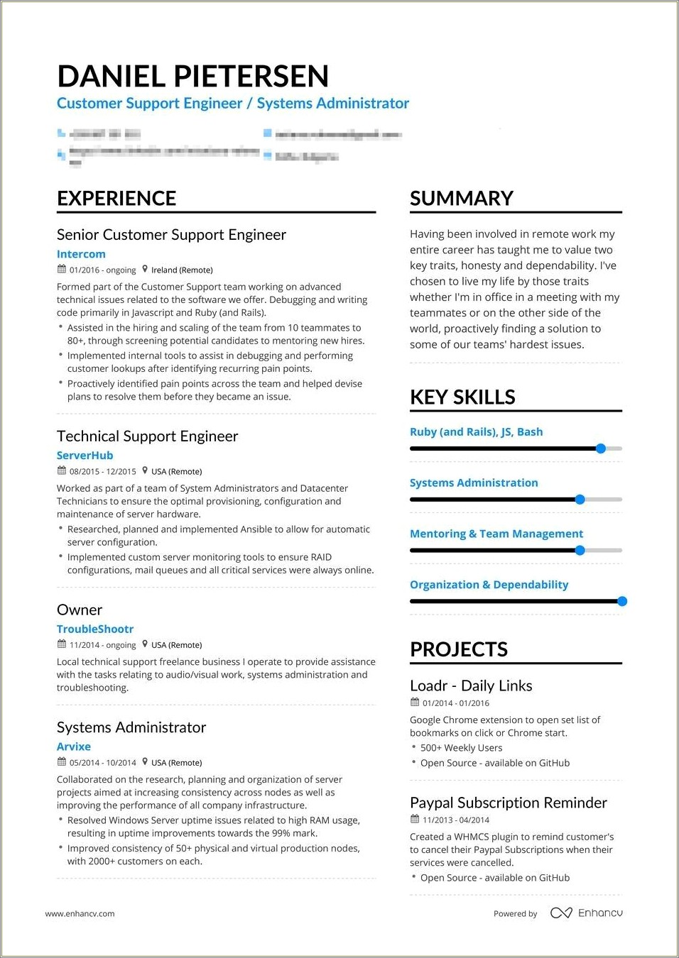 Resume For Someone With No Experience Reddit