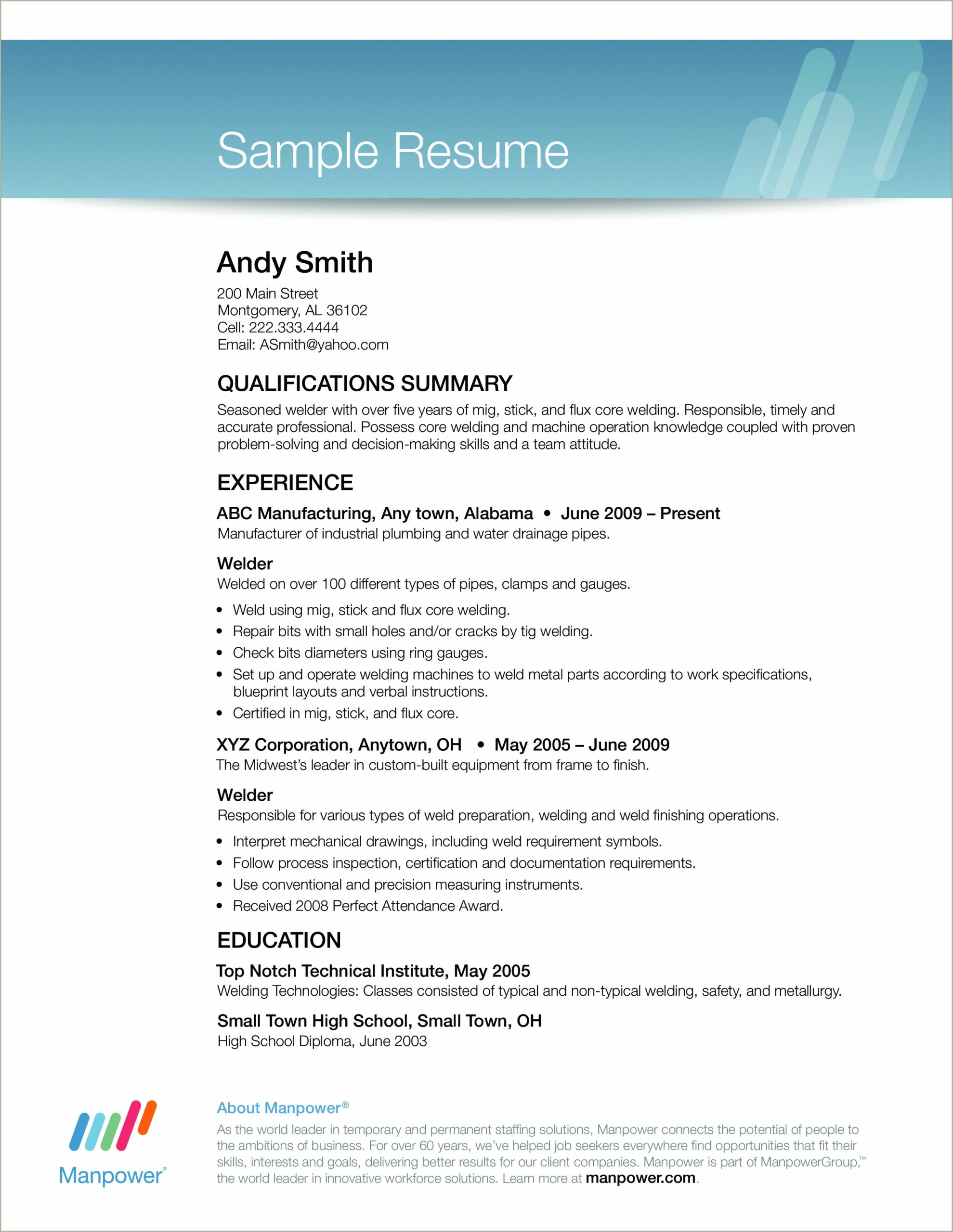 Resume Format For Job Interview Ms Word