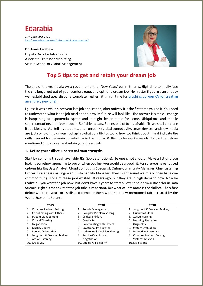 Resume Format For Job Pdf Download Opt Basic