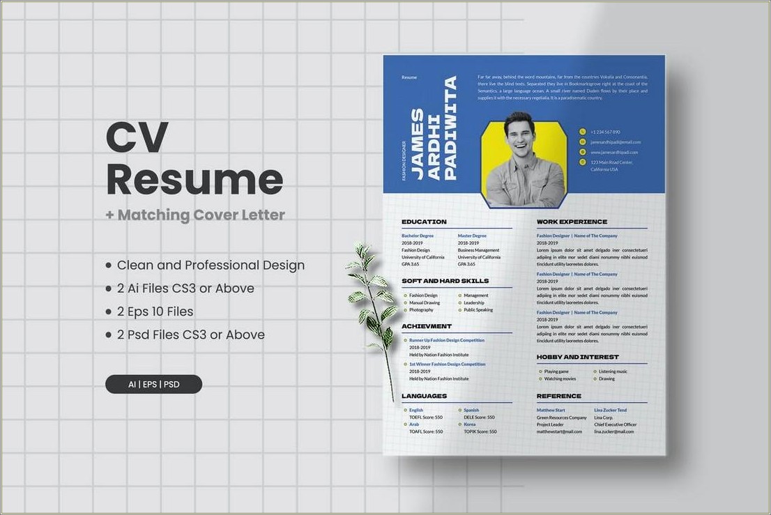 Resume Format For On Campus Jobs In Usa