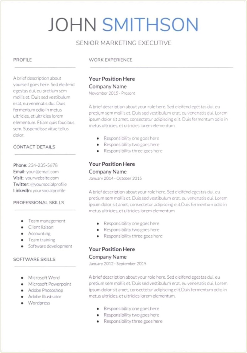 Resume From Google Docs To Word