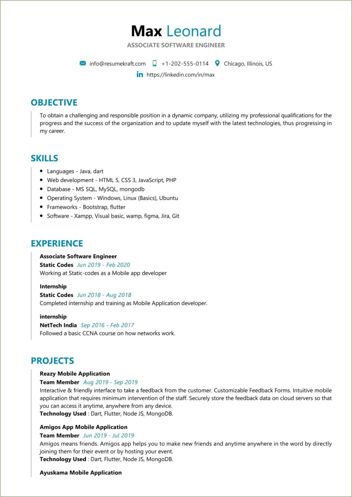 Resume Headline Examples For Experienced Engineer