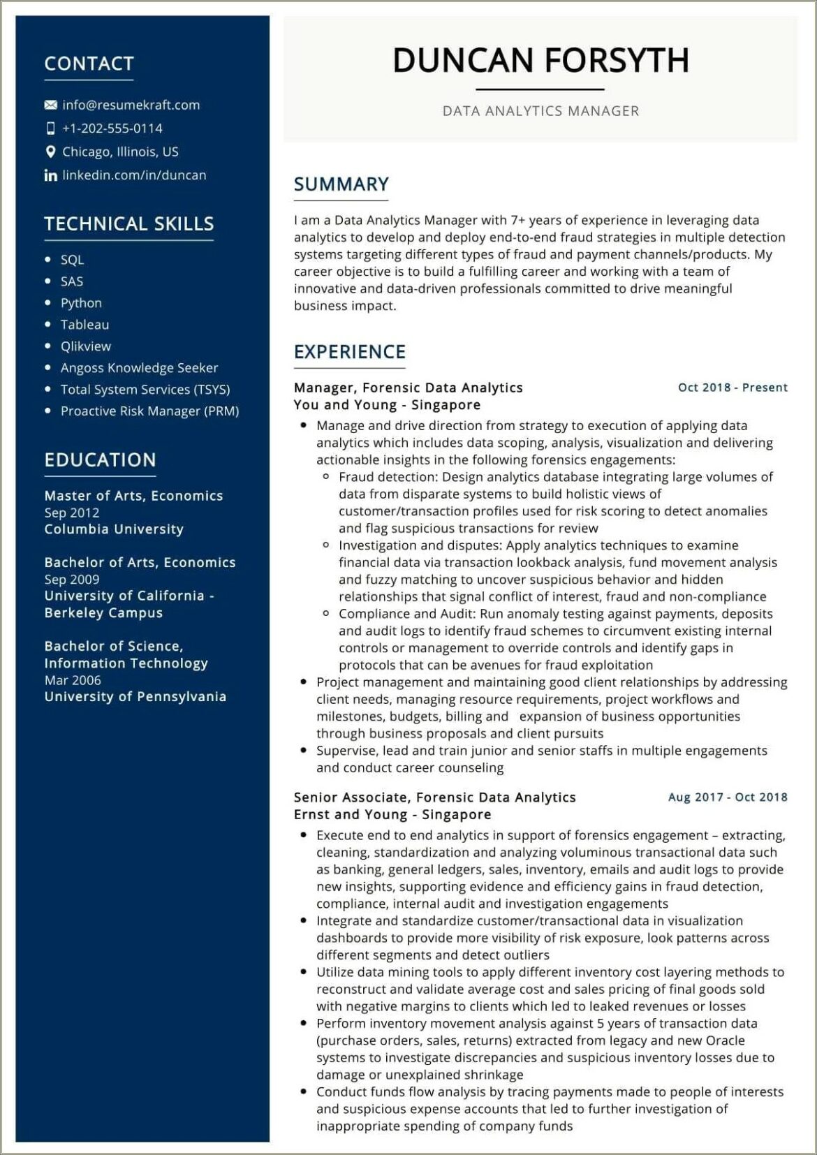 Resume Headline For Team Leader Example