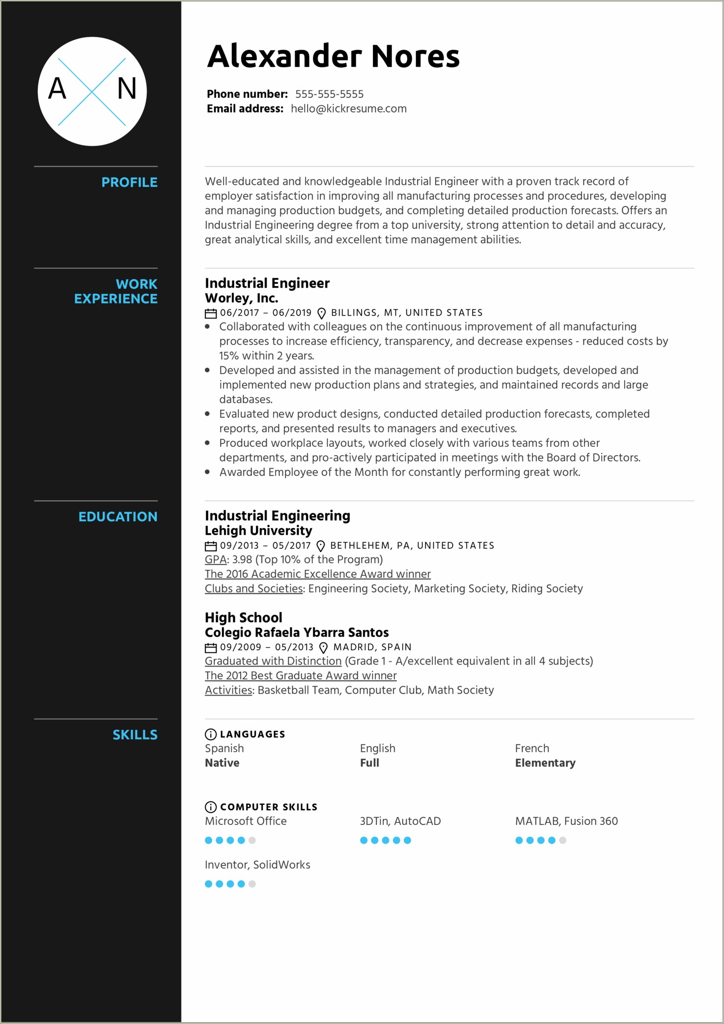 Resume Industrial And Residential Maintenance Skill Sets