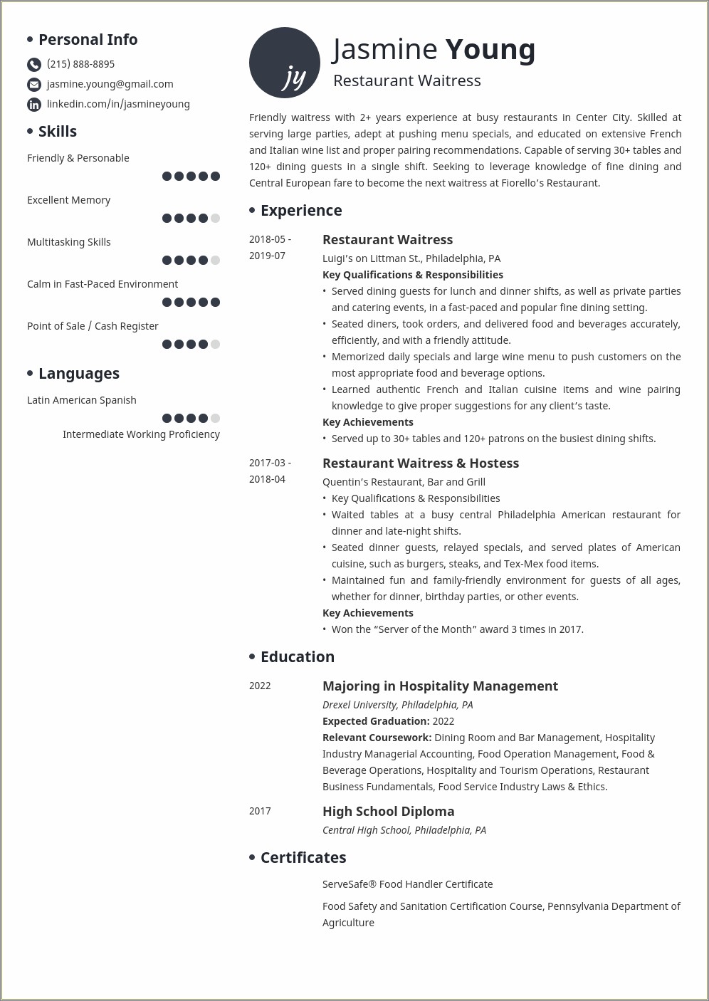 Resume Lhaven't Worked In 17 Years