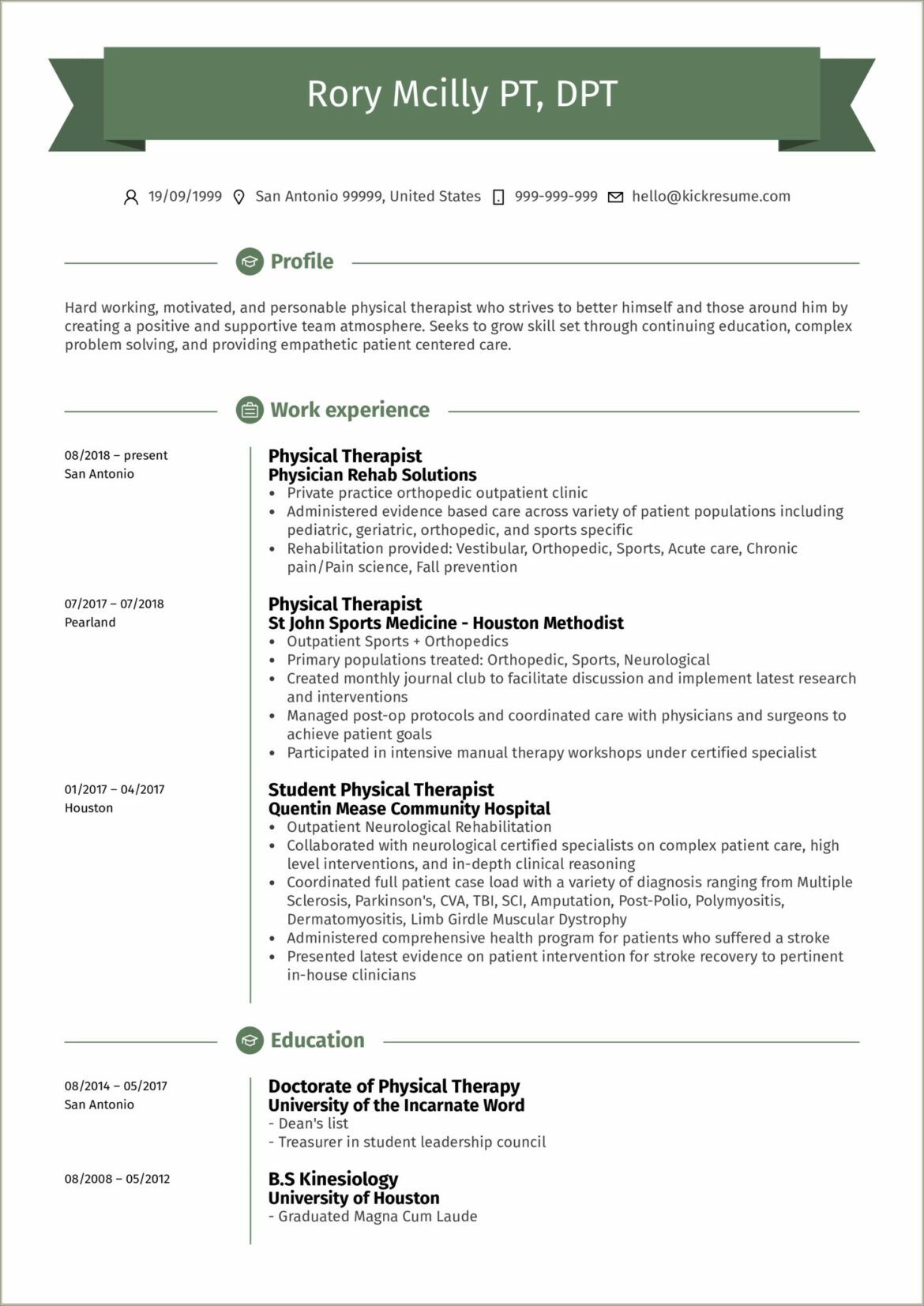 Resume Magna Cum Laude Dean's List Example