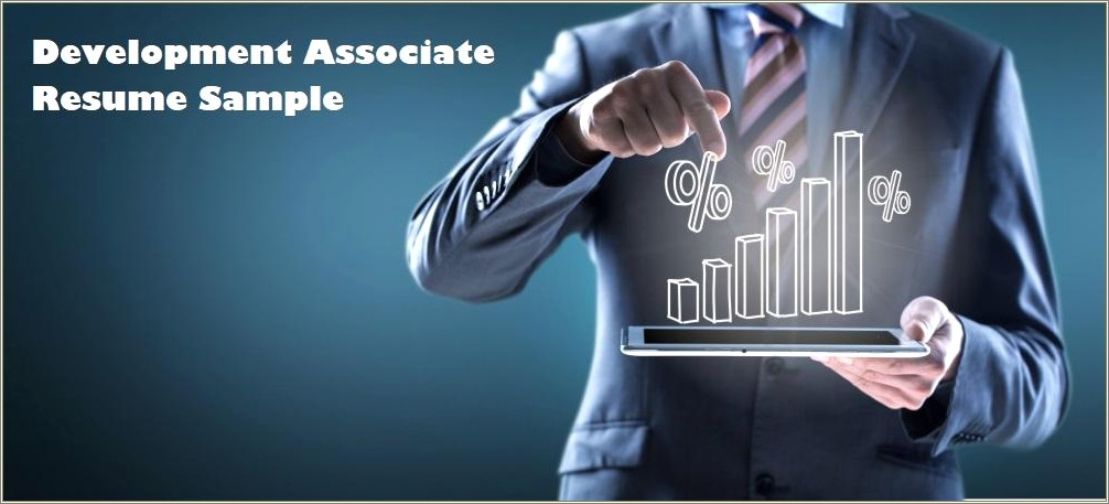 Resume Objective Example Development Associate Nonprofit