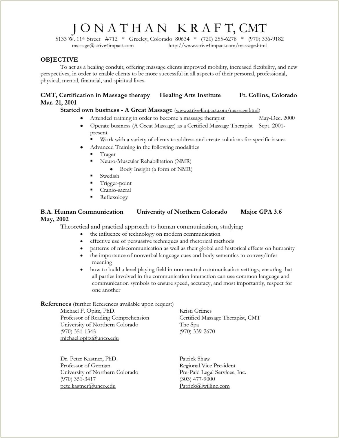 Resume Objective Examples For Financial Services