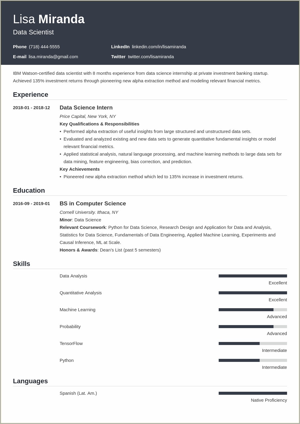 Resume Objective Examples For Higher Education