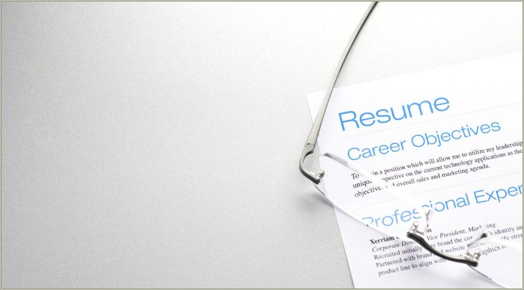 Resume Objective Examples For Senior Level Job Seekers