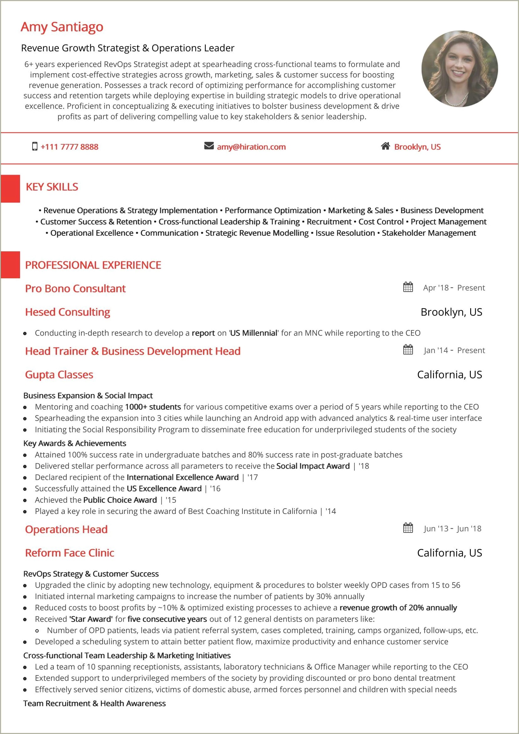 Resume Objective For Career Change Example