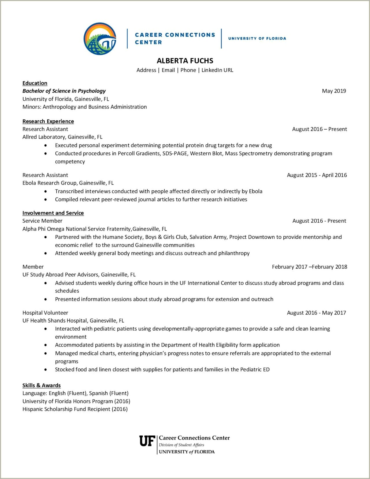 Resume Objective For Hospital Food Call Center