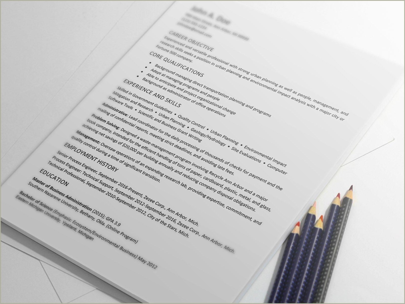 Resume Objective For Versatile Admin Background