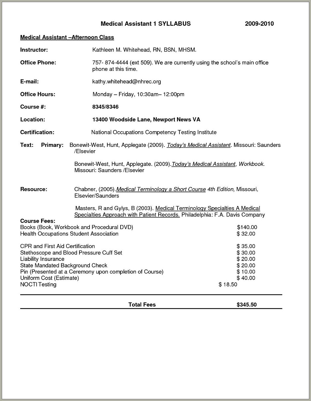 Resume Objective Statement For Medical Billing