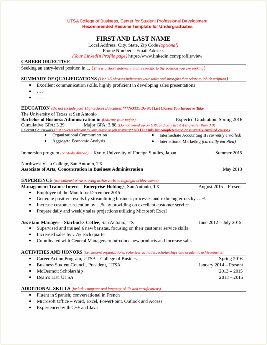 Resume Objectives For Customer Service Manager