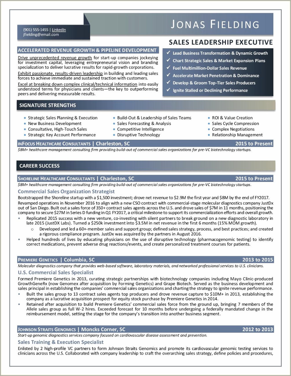 Resume Of Management Partner In Consulting Firms