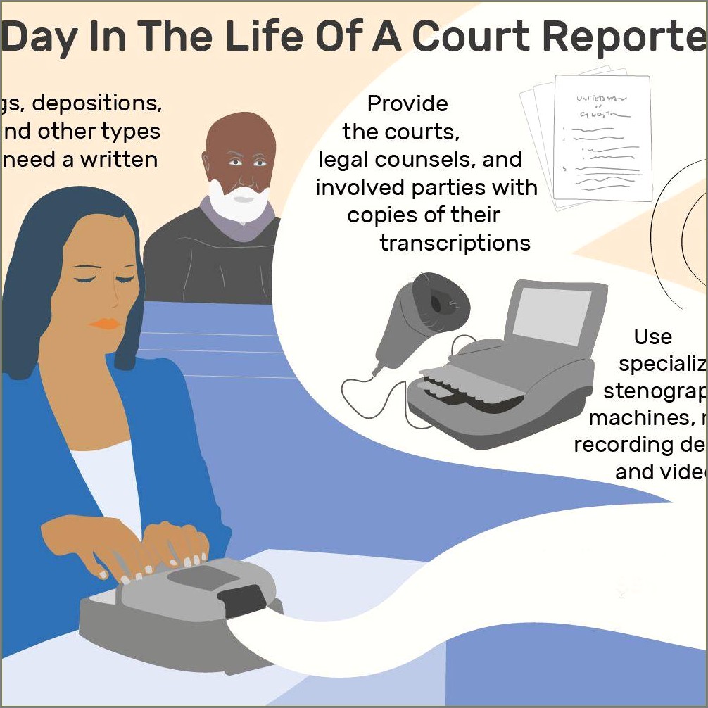Resume Samples For Official Court Reporters