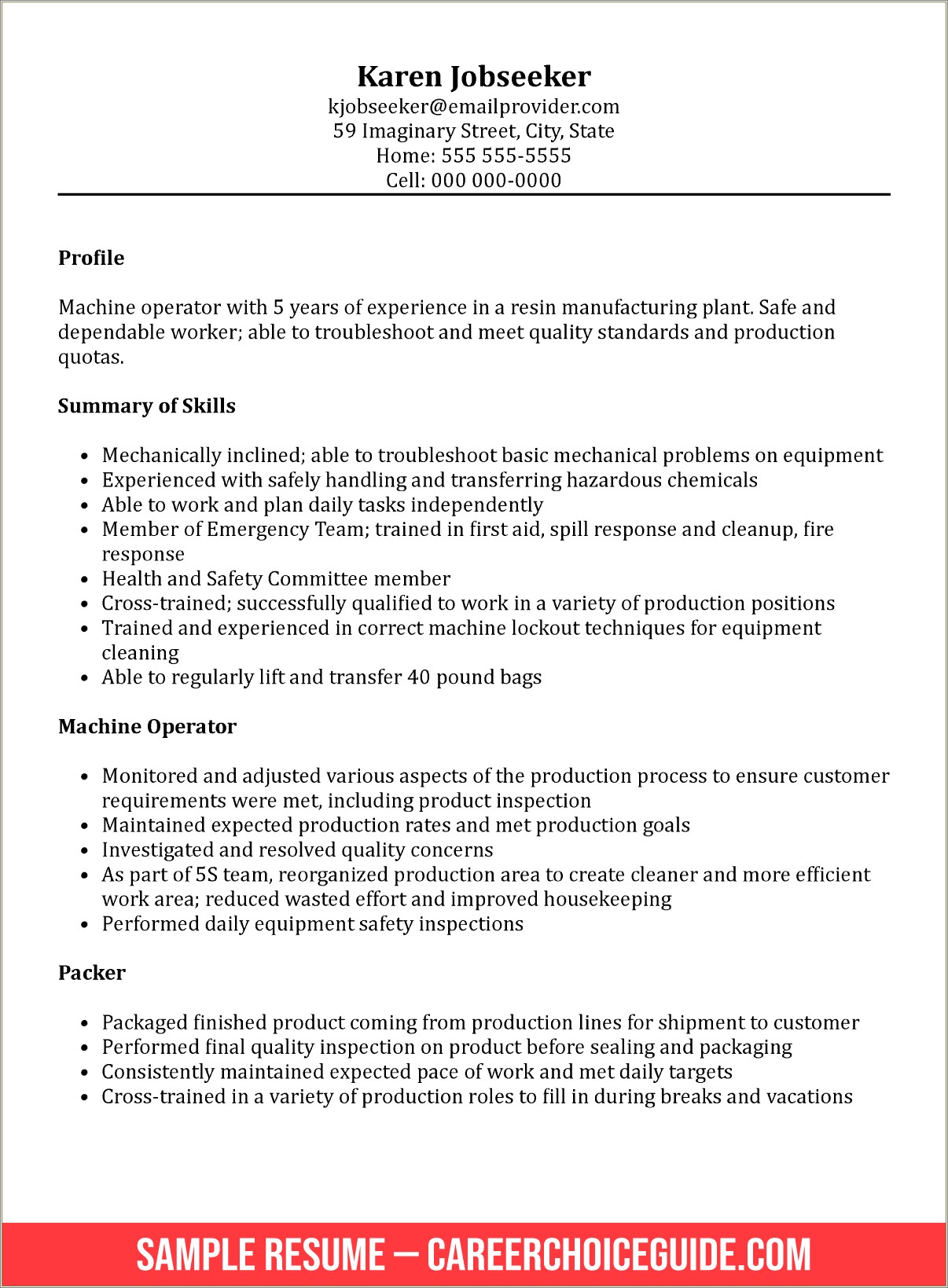 Resume Skills Examples For Any Job