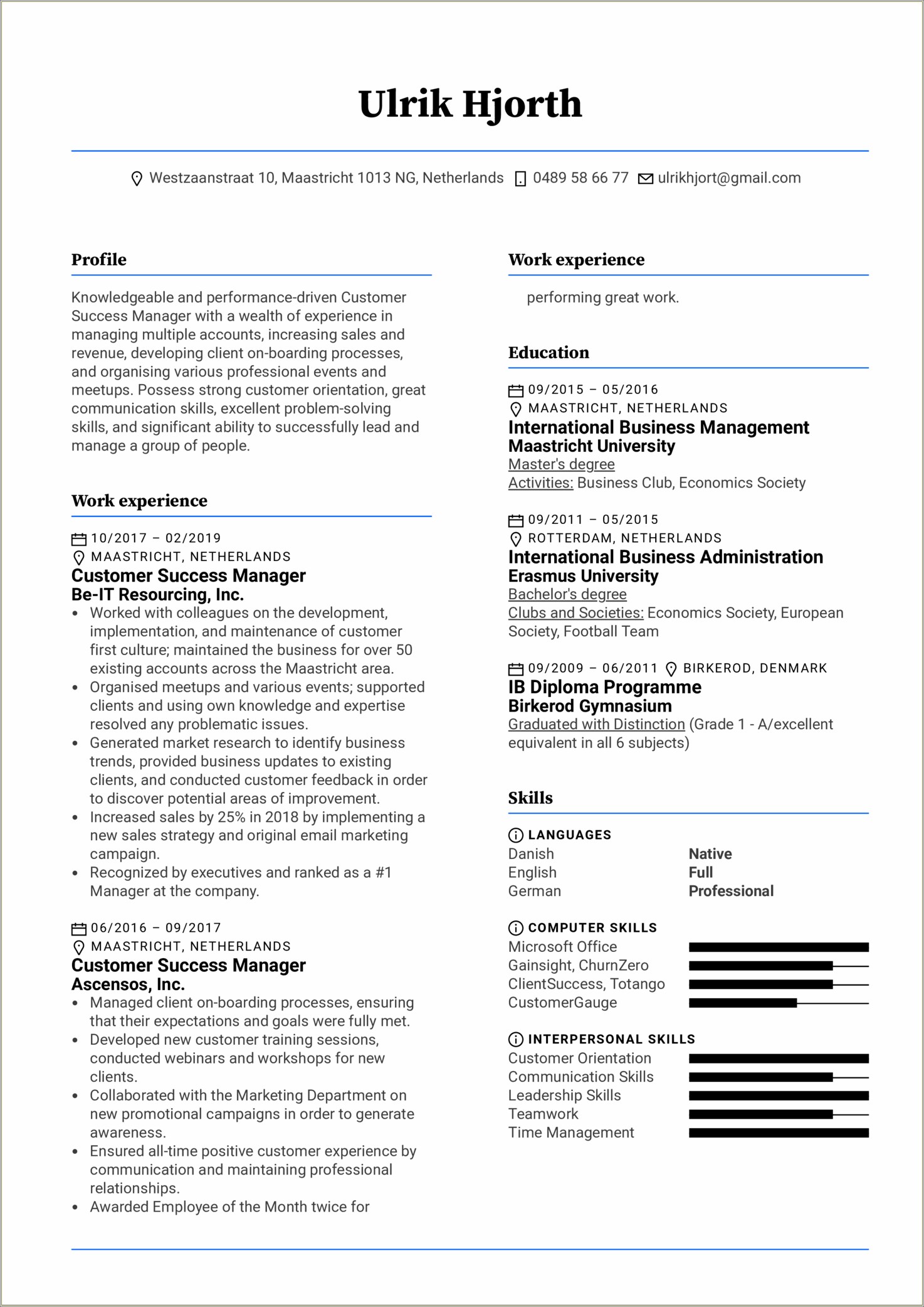 Resume Skills For Lead Associate Skills