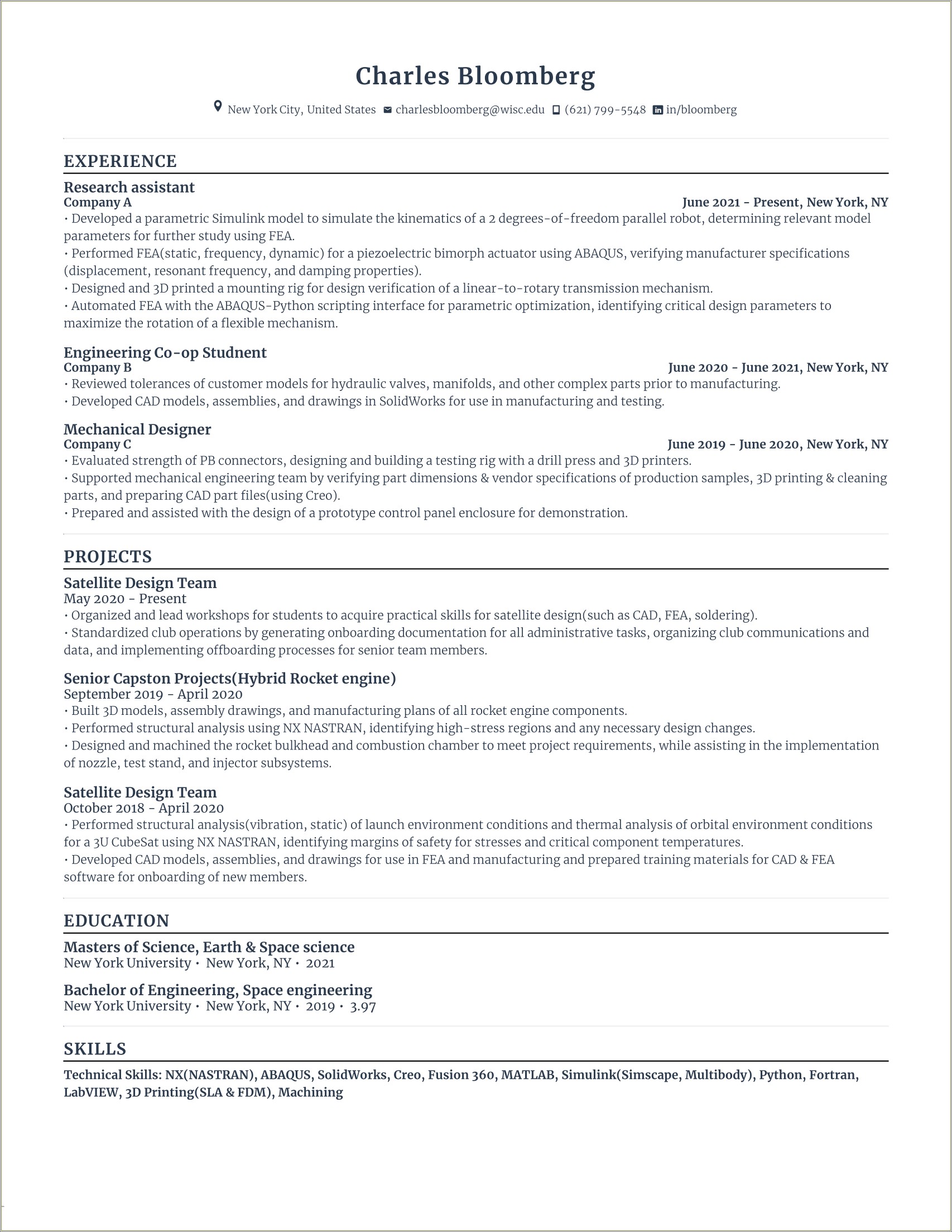 Resume Summary For Assistant Creative Producer