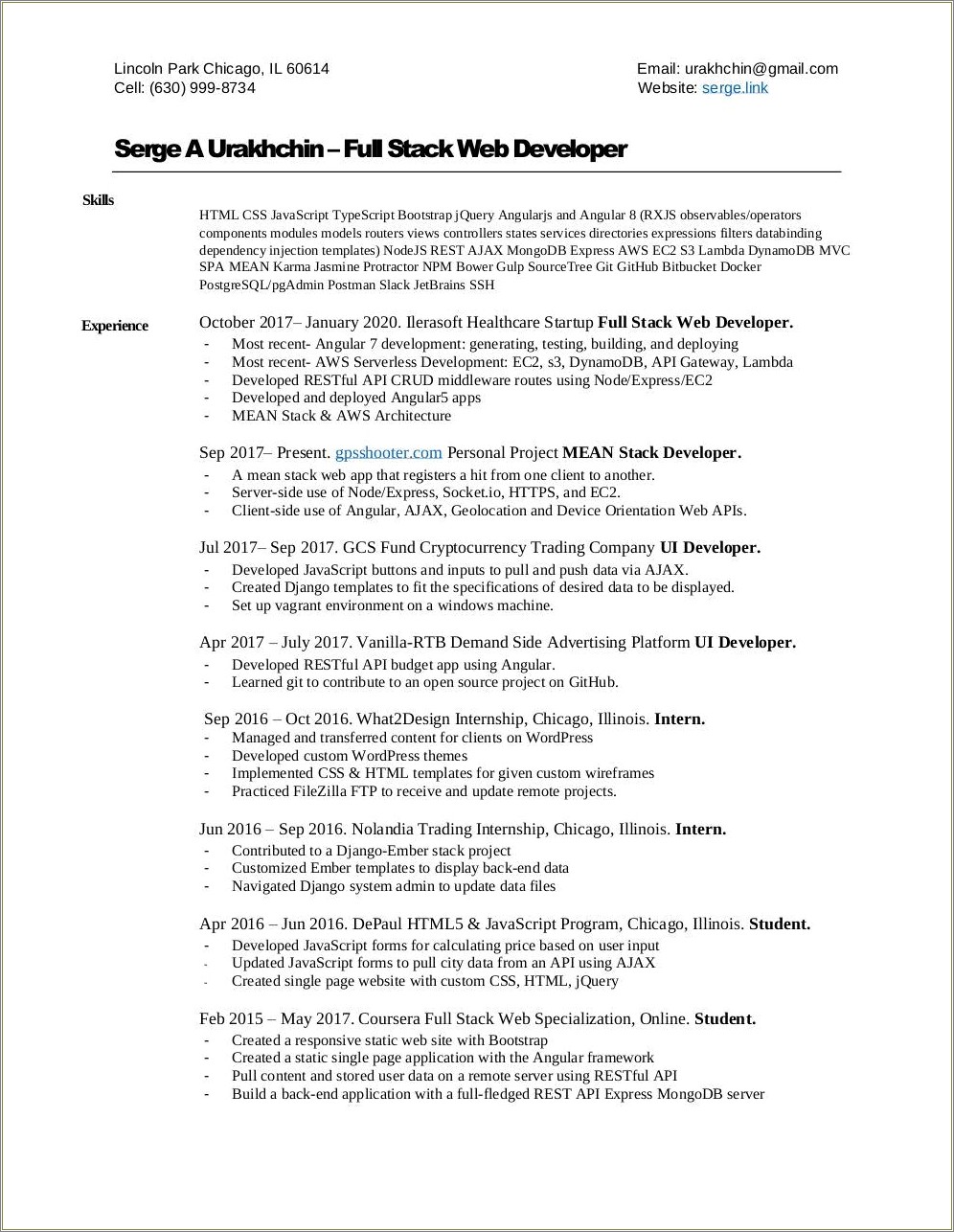 Resume Summary Template Of Middleware Admin