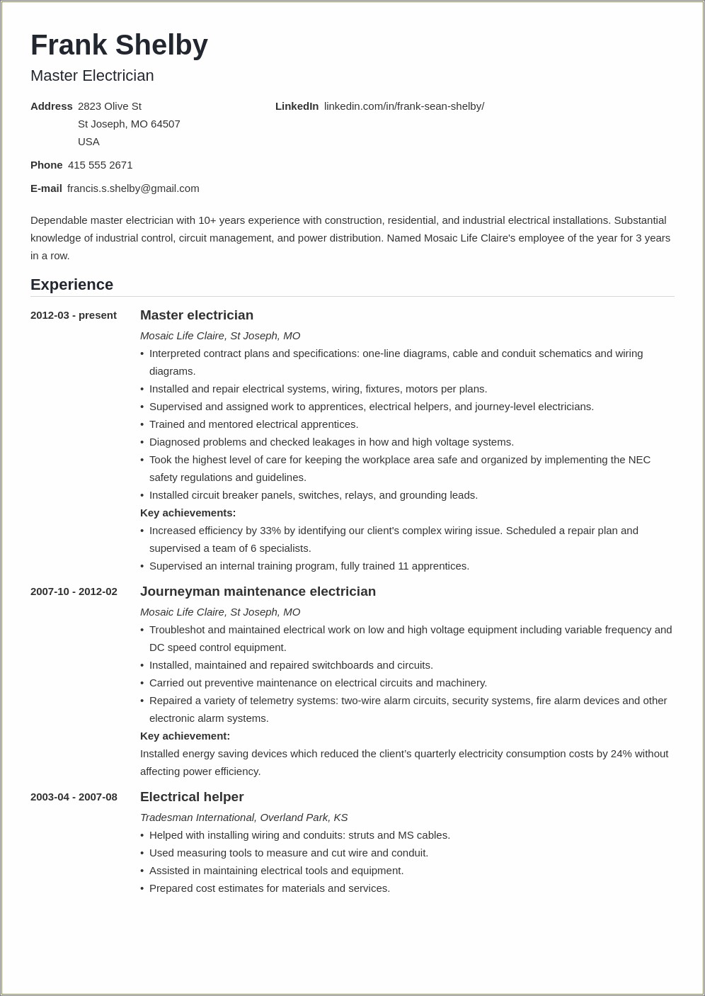 Resume Synonym For Oversee Or Manage