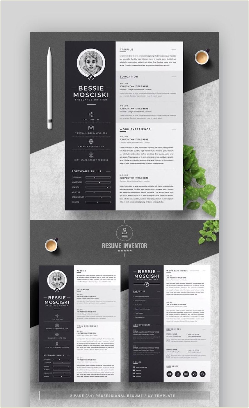 Resume Template Free Creative Resume Templates