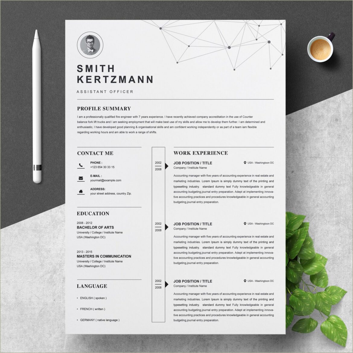 Resume Templates For College Students Download