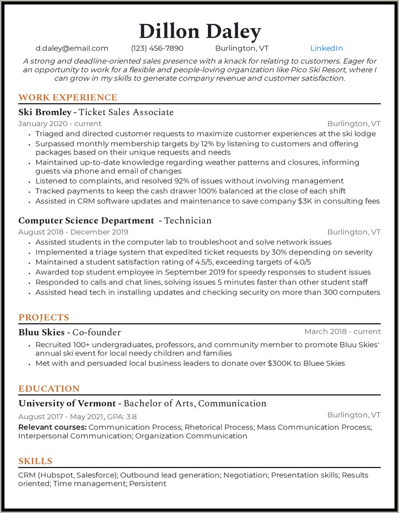 Resume Tips For Entry Level Jobs