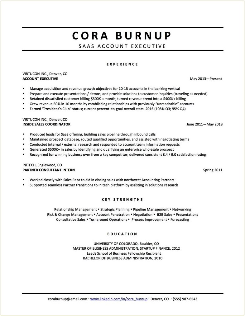 Resume Title Examples For Career Change