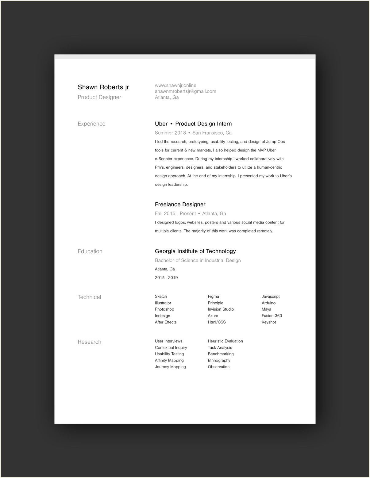 Resume To Get First Educational Leadership Job