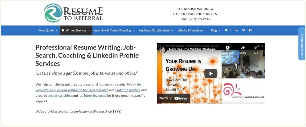 Resume Writer Get The Job Service Website