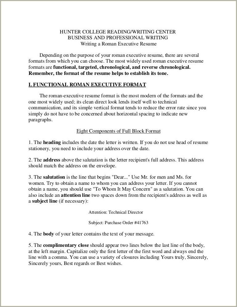 Resume Writing If You Dont Have Word