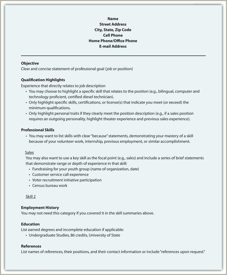 Resume Writing Same Job Different Company