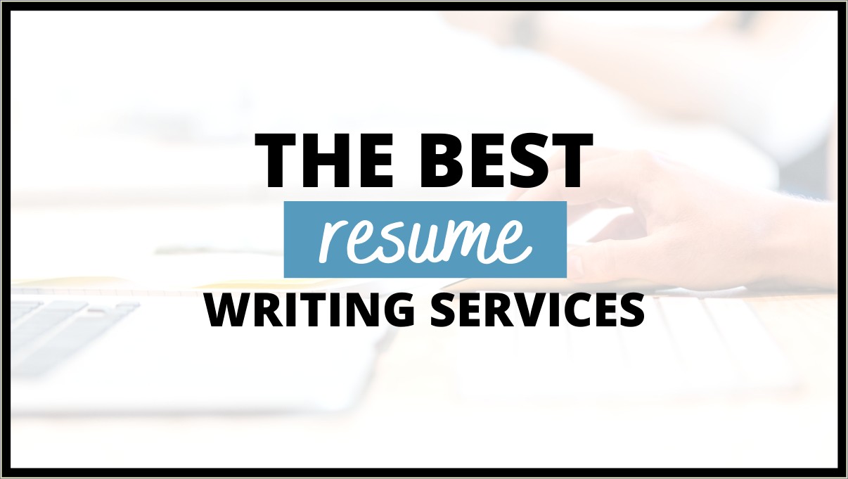 Resume Writing Services For Customer Service Jobs