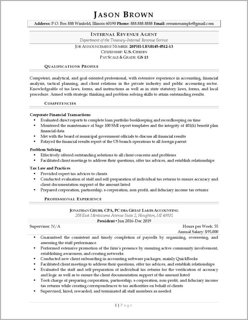 Resume Writing Tips For Federal Jobs